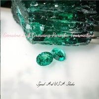 Cushion Cut Green Paraiba Necklace - Paraiba Pendant Paraiba Jewelry Green Tourmaline Necklace - 18KGP @ Sterling Silver Square Green #973