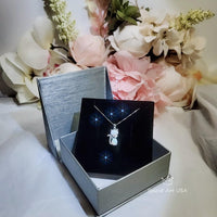 Cat Opal necklace - Gemstone Kitty Cat Opal Pendant 18KGP @ Sterling Silver - Pet Cat lover gift Kitten Jewelry #210