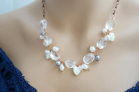 clearquartz necklace