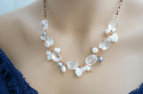 clearquartz necklace