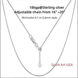 Solitaire Red Ruby Necklace - 18KGP Sterling Silver Simple 1.5 Ct Sim Diamond Red Ruby Pendant - July Birthstone White Gold coated 1023