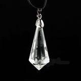 Clear Quartz Necklace Clear Quartz Point Necklace - Crystal Stone Necklace Luxury Crystal Healing Necklace -Luxury Clear Quartz 2602
