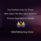 Geometric Aquamarine Necklace - Sterling Silver Triangle Diamond Teardrop 1.2 CT Blue Aquamarine Pendant - Tiny Dynamic Hexagon 18kgp