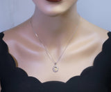 Natural Citrine Necklace Sterling Silver - Flower Of Life Genuine Citrine Pendant - November Birthstone Citrine Jewelry #475