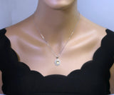 Natural Citrine Necklace Silver - Sterling Silver Life of Flower Genuine Citrine Healing Jewelry