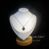Genuine Blue Sapphire Necklace - Sterling Silver - September Birthstone